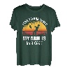 Ich kann heute nicht arbeiten Mein Arm ist in einer Besetzung Lustiger Fischer T-Shirt
