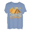 Camping ist in Zelten Lustiges Camper Wortspiel Design T-Shirt