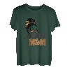 Damen Cookie Mom Dealer Scout Girl Truppenführer Messy Bun Funny T-Shirt