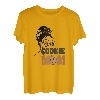 Damen Cookie Mom Dealer Scout Girl Truppenführer Messy Bun Funny T-Shirt