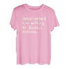 Introvertiert aber bereit, die Natur zu besprechen T-Shirt