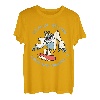 Crested Butte Mountain Co Yeti Snowboarden Urlaub Kinder T-Shirt