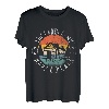 The Cabin Is My Happiest Place Log Cabin Life Introvert Geschenk T-Shirt