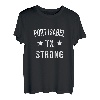 Port Isabel TX Strong Heimatstadt Souvenir Urlaub Texas T-Shirt