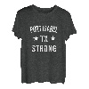 Port Isabel TX Strong Heimatstadt Souvenir Urlaub Texas T-Shirt