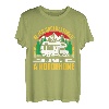 Herren Camping Lustiges Camper Wohnwagen Wohnmobil T-Shirt