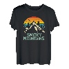 Vintage Great Smoky Mountains National Park 80er 90er Grafik T-Shirt