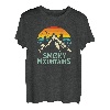 Vintage Great Smoky Mountains National Park 80er 90er Grafik T-Shirt