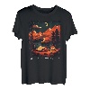 Camp More Worry Less Lustiges Retro-Camping T-Shirt