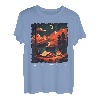 Camp More Worry Less Lustiges Retro-Camping T-Shirt