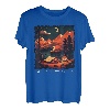 Camp More Worry Less Lustiges Retro-Camping T-Shirt