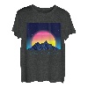 Lake Tahoe California Mountain Sunset Wandern Vintage Retro T-Shirt