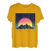 Lake Tahoe California Mountain Sunset Wandern Vintage Retro T-Shirt