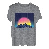 Lake Tahoe California Mountain Sunset Wandern Vintage Retro T-Shirt