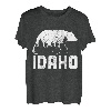 Idaho Bear Grizzly Pride Outdoor Wandern Naturliebhaber Vintage T-Shirt