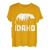 Idaho Bear Grizzly Pride Outdoor Wandern Naturliebhaber Vintage T-Shirt