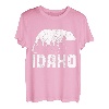 Idaho Bear Grizzly Pride Outdoor Wandern Naturliebhaber Vintage T-Shirt