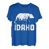 Idaho Bear Grizzly Pride Outdoor Wandern Naturliebhaber Vintage T-Shirt
