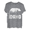 Idaho Bear Grizzly Pride Outdoor Wandern Naturliebhaber Vintage T-Shirt