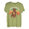 I hate People - Trekking Camping Urlaub Wandern Natur Berge T-Shirt