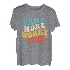 Camp More Worry Less - Outdoorsy Campingausrüstung & Wohnmobil Vintage T-Shirt