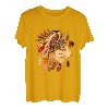 Wolfgesichtskopfschmuck Tribe Ethno Abstrakt Wolf Liebhaber Wölfe T-Shirt