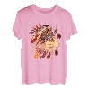 Wolfgesichtskopfschmuck Tribe Ethno Abstrakt Wolf Liebhaber Wölfe T-Shirt