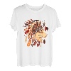 Wolfgesichtskopfschmuck Tribe Ethno Abstrakt Wolf Liebhaber Wölfe T-Shirt