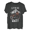 Gehen Sie etwas wo ruhiges Abenteuer Wandern Mountainbike T-Shirt