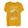 Gehen Sie etwas wo ruhiges Abenteuer Wandern Mountainbike T-Shirt