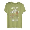 Gehen Sie etwas wo ruhiges Abenteuer Wandern Mountainbike T-Shirt