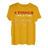 5 Dinge, die ich in meinem Leben brauche: Reisen, Camping-Liebhaber T-Shirt