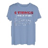 5 Dinge, die ich in meinem Leben brauche: Reisen, Camping-Liebhaber T-Shirt