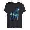 Wolf-Silhouette, Vintage-Stil, Nationalpark, Wolf, Wildtiere, Natur T-Shirt