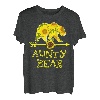 Aunty Bear Sonnenblume Muttertag Vatertag T-Shirt
