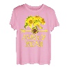 Aunty Bear Sonnenblume Muttertag Vatertag T-Shirt