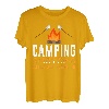 Campen wo Freunde und Marshmallows T-Shirt