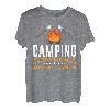Campen wo Freunde und Marshmallows T-Shirt