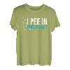 Ich pinkle in den Cheat Lake Lustiger Camping-Humor-Camper T-Shirt