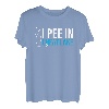 Ich pinkle in den Cheat Lake Lustiger Camping-Humor-Camper T-Shirt