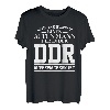 Herren DDR Ossi Ostdeutschland Spruch alter Mann Geschenk T-Shirt