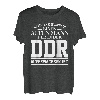 Herren DDR Ossi Ostdeutschland Spruch alter Mann Geschenk T-Shirt