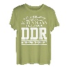Herren DDR Ossi Ostdeutschland Spruch alter Mann Geschenk T-Shirt