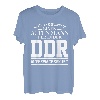 Herren DDR Ossi Ostdeutschland Spruch alter Mann Geschenk T-Shirt