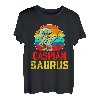 Caspian Saurus Familientreffen Nachname Team Lustig Custom T-Shirt