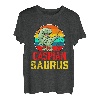 Caspian Saurus Familientreffen Nachname Team Lustig Custom T-Shirt