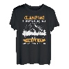Glamping Wie Camping Mit Strom Wein Und Weniger Dreck Camper T-Shirt