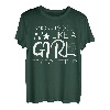 Ich weiß, ich scoute wie ein Mädchen Lustiges Pfadfindertum T-Shirt