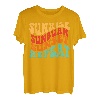 Sonnenaufgang Sonnenbrand Sonnenuntergang Repeat Familienurlaub Sommer Vibes T-Shirt