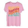 Sonnenaufgang Sonnenbrand Sonnenuntergang Repeat Familienurlaub Sommer Vibes T-Shirt